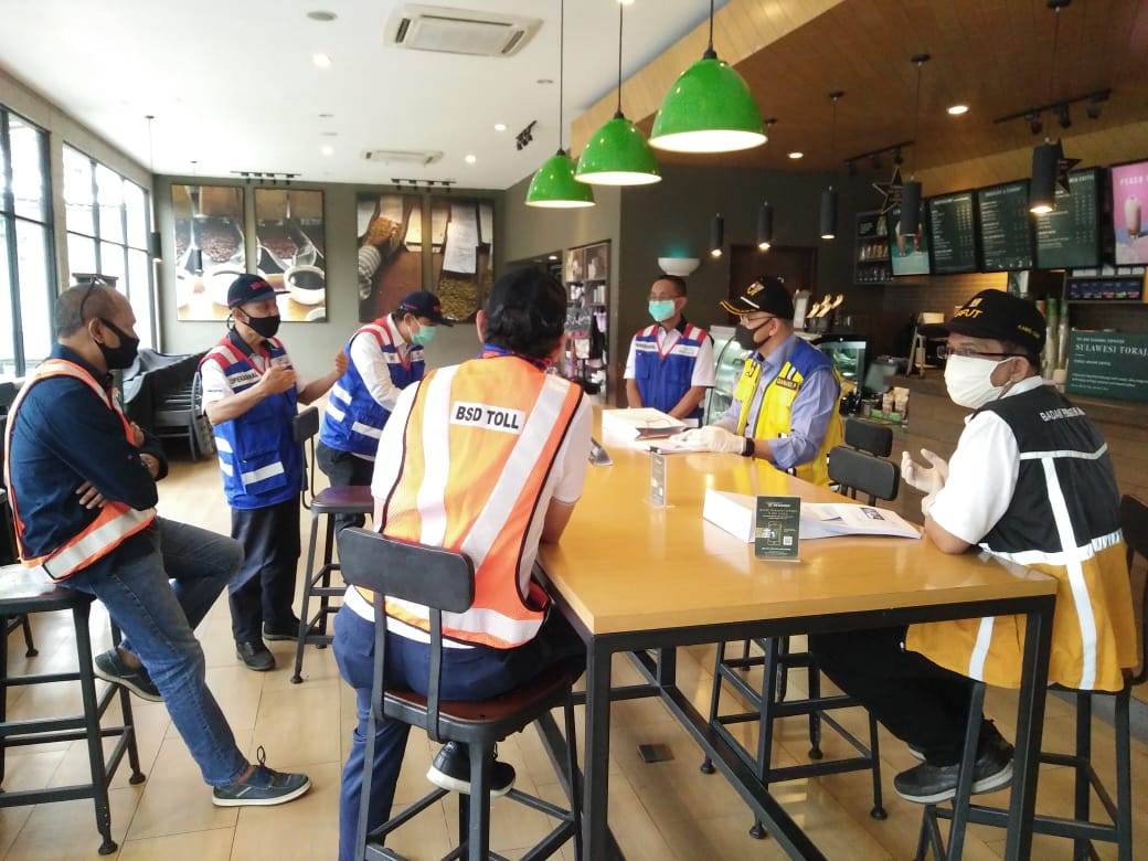 Kunjungan Kepala BPJT ke Tol BSD Kunjungan Kepala BPJT ke Tol BSD