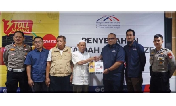 The TOLL VAGANZA Program Present Umrah Packages to Lucky Grandprize Winners